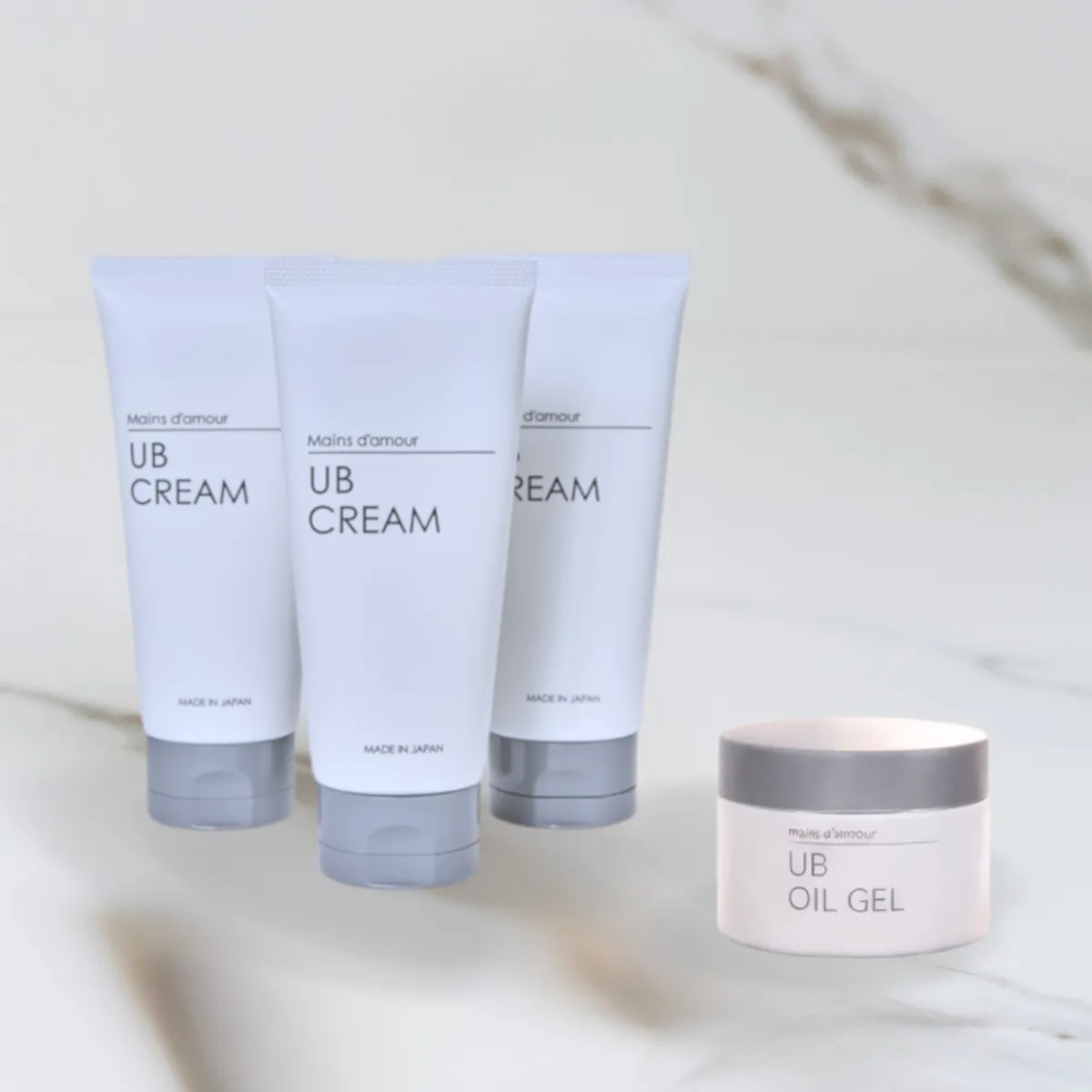 UBクリーム3本＋オイルジェル