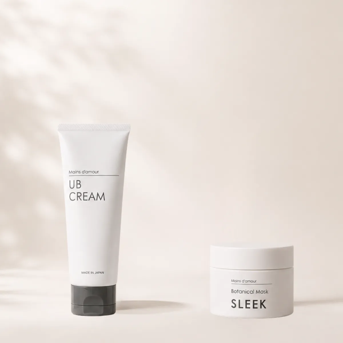 UBクリームとSLEEK